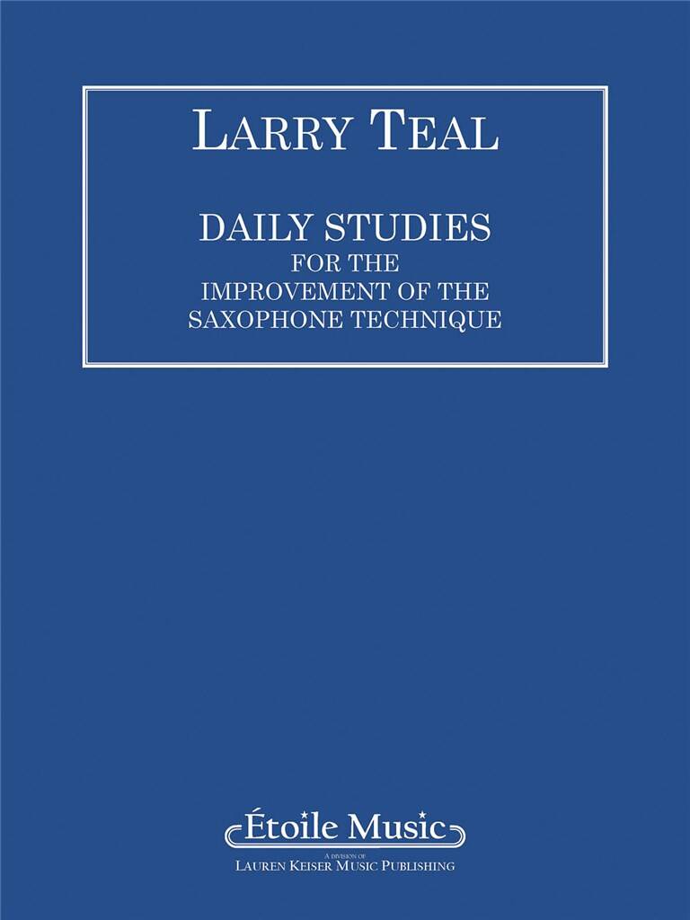 Larry Teal: Daily Studies: Saxophone Alto