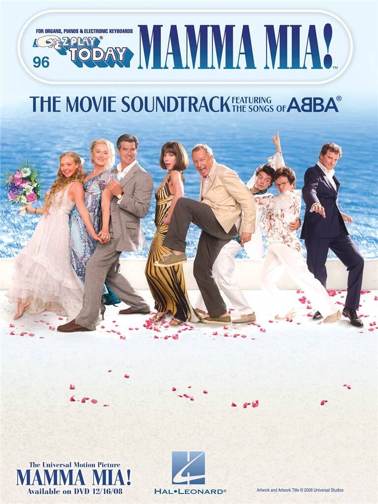 ABBA: Mamma Mia - The Movie Soundtrack: Solo de Piano
