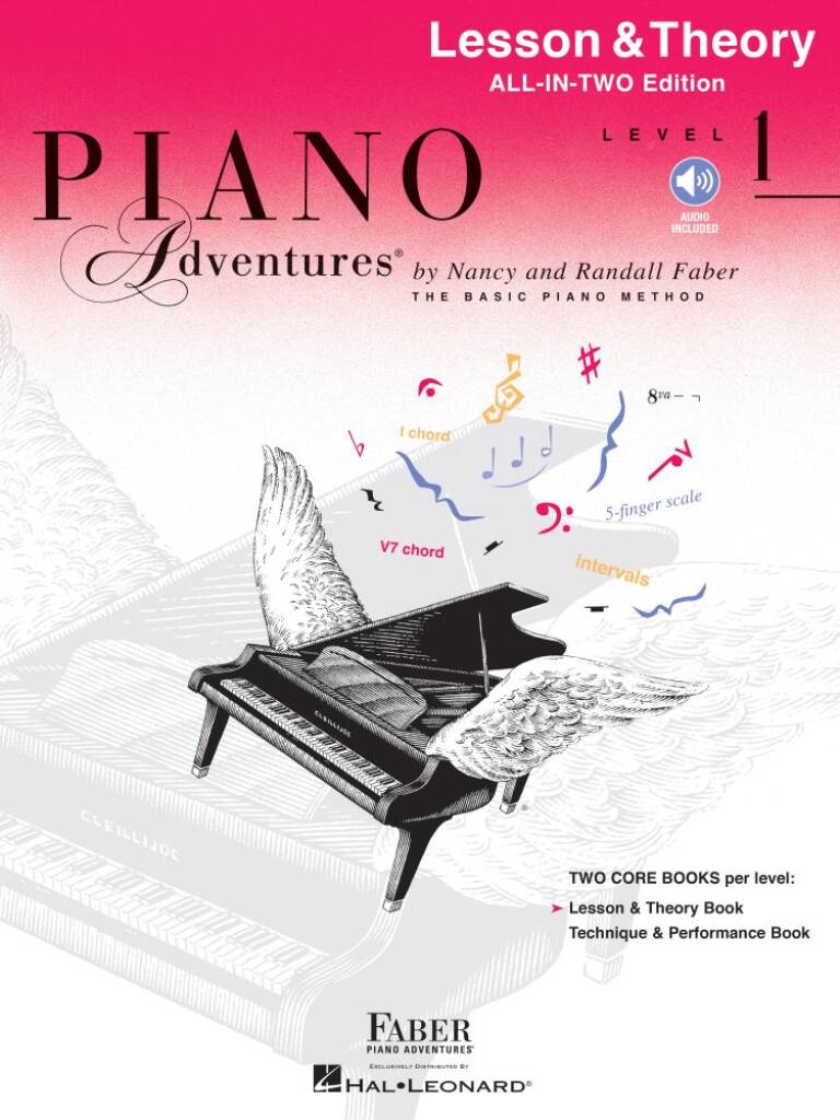 Piano Adventures All-In-Two Level 1 Lesson/Theory