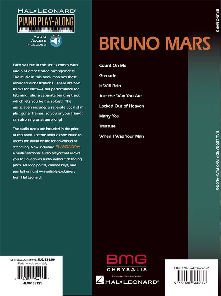 Bruno Mars: Bruno Mars: Solo de Piano