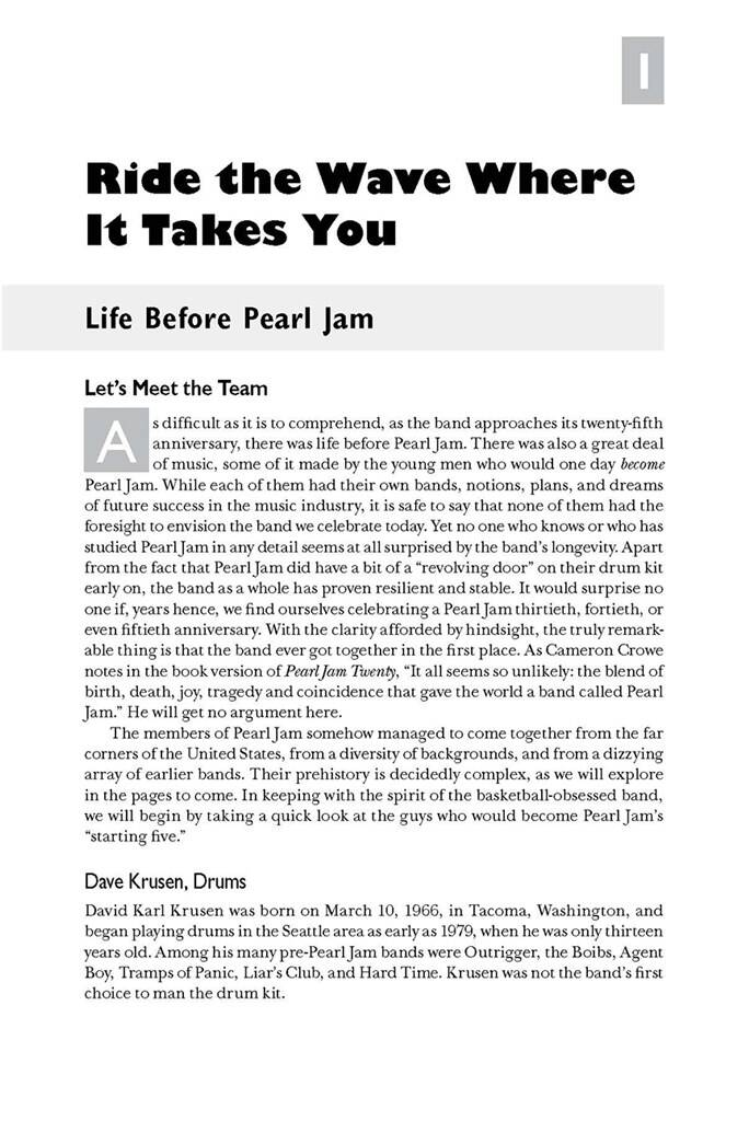 Bernard M. Corbett: Pearl Jam FAQ