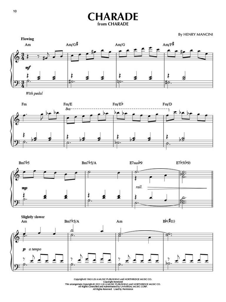 Henry Mancini 20 Selections: Piano Facile