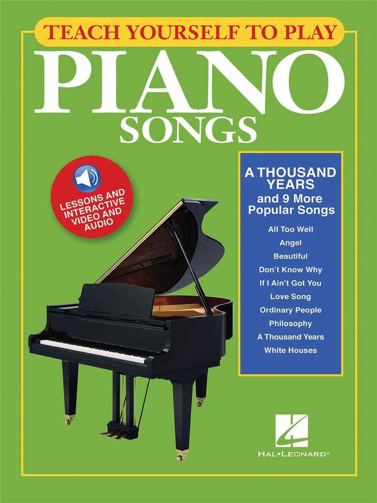 A Thousand Years And 9 More Popular Songs: Solo de Piano