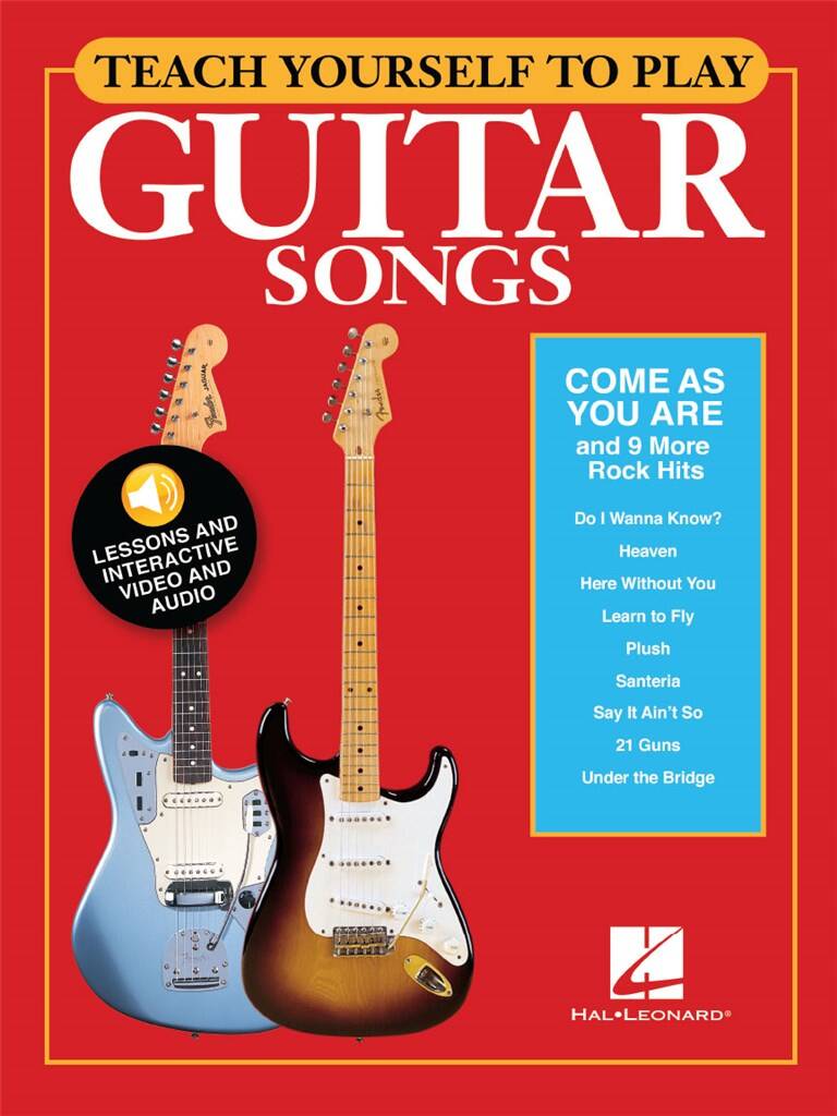 Come As You Are and 9 More Rock Hits: Solo pour Guitare