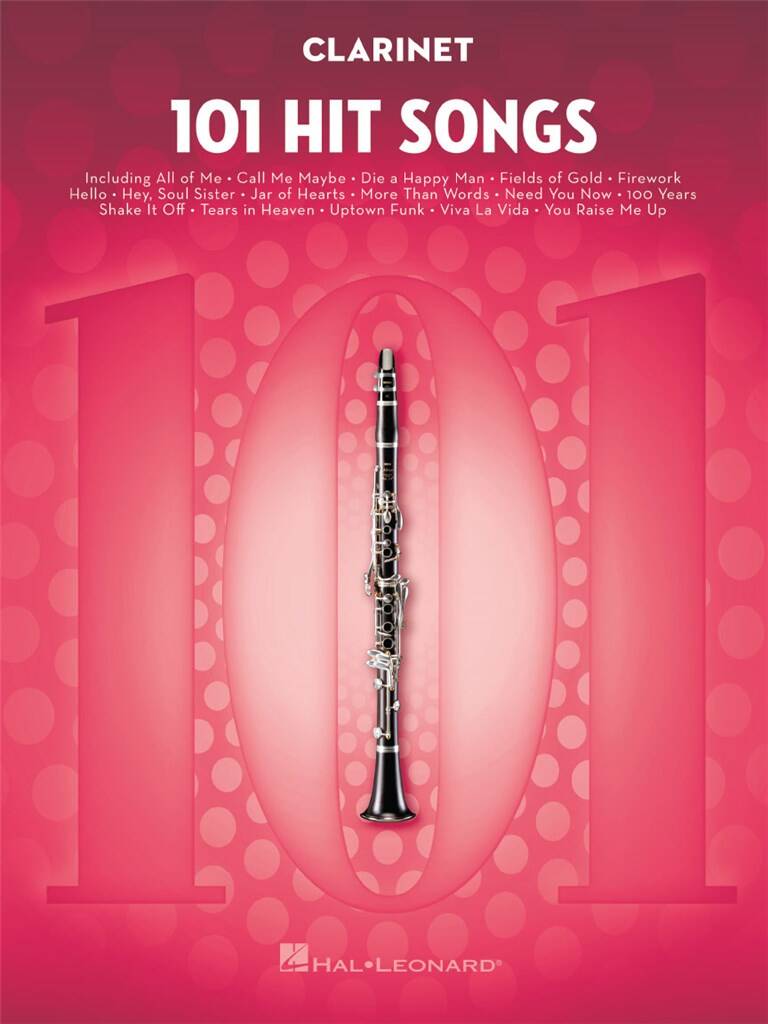101 Hit Songs: Solo pour Clarinette