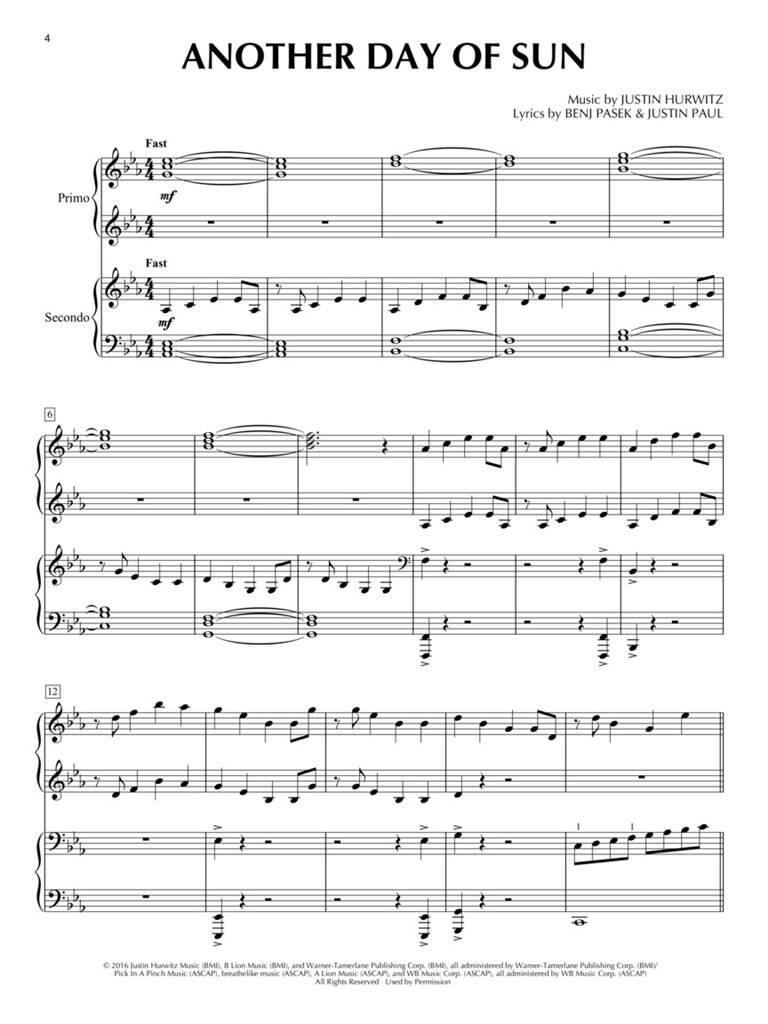 La La Land - Piano Duet: Piano Quatre Mains