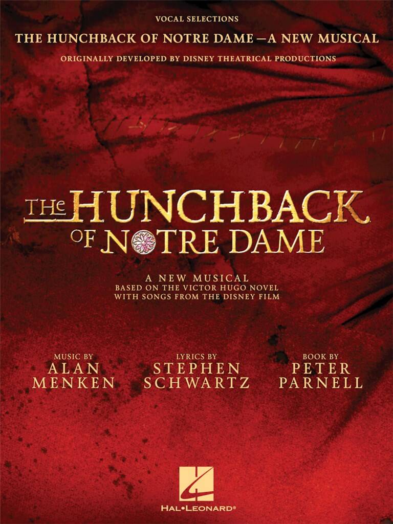 The Hunchback of Notre Dame: Piano, Voix & Guitare