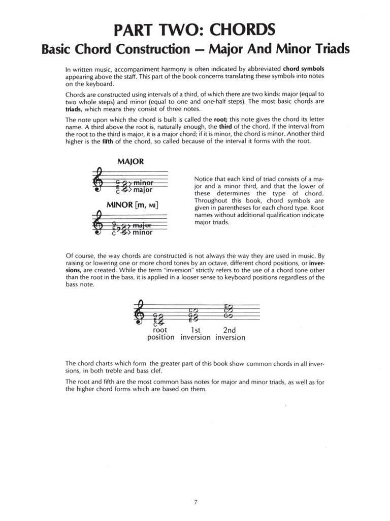 Master Scale And Chord Guide For Keyboard
