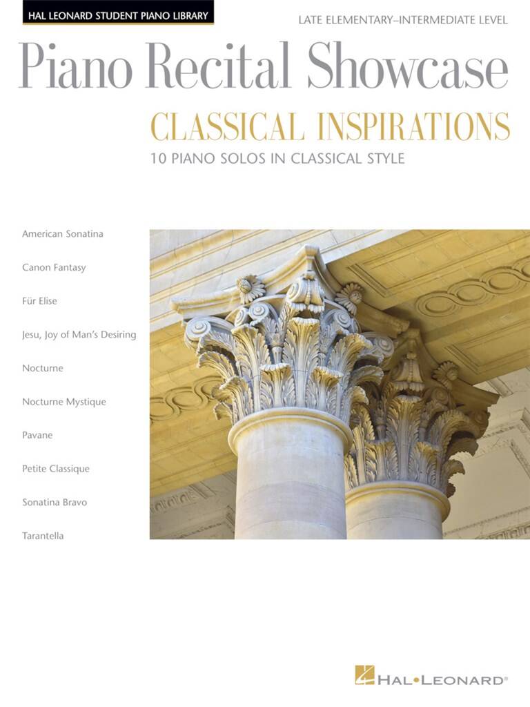 John Thompson: Piano Recital Showcase - Classical Inspirations: Solo de Piano