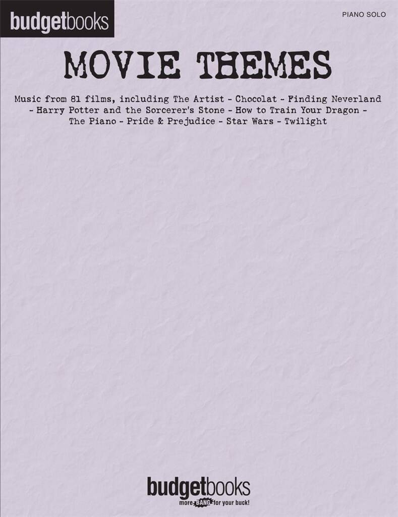 Movie Themes: Solo de Piano