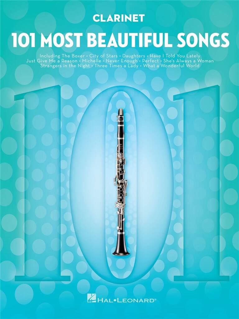 101 Most Beautiful Songs: Solo pour Clarinette