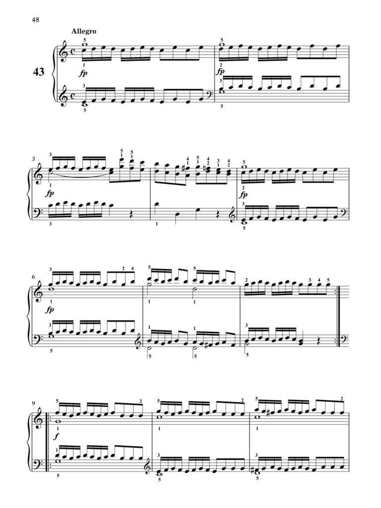 Carl Czerny: One Hundred Progressive Studies, Op. 139: Solo de Piano