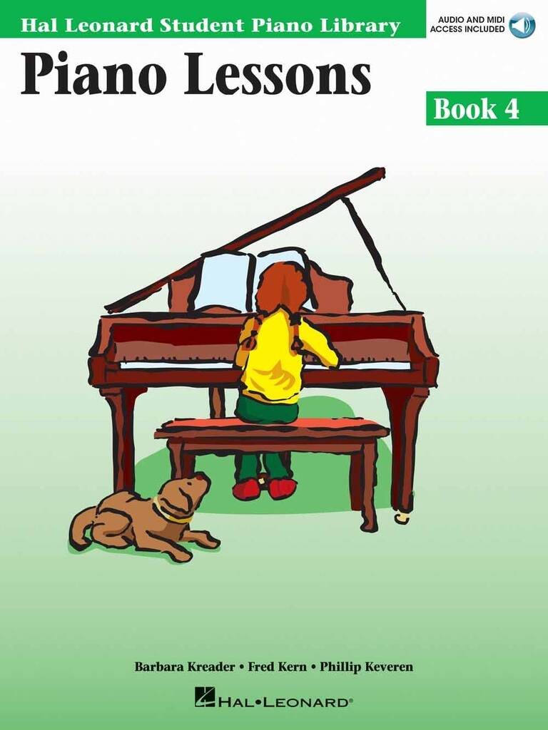 Piano Lessons Book 4 & Audio