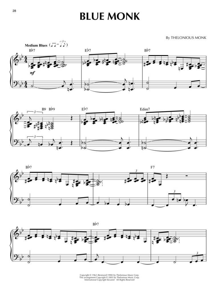 Jazz Blues - 2nd Edition: Piano Facile