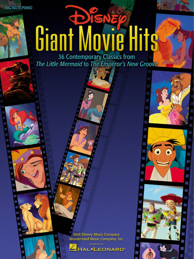 Disney Giant Movie Hits: Clavier