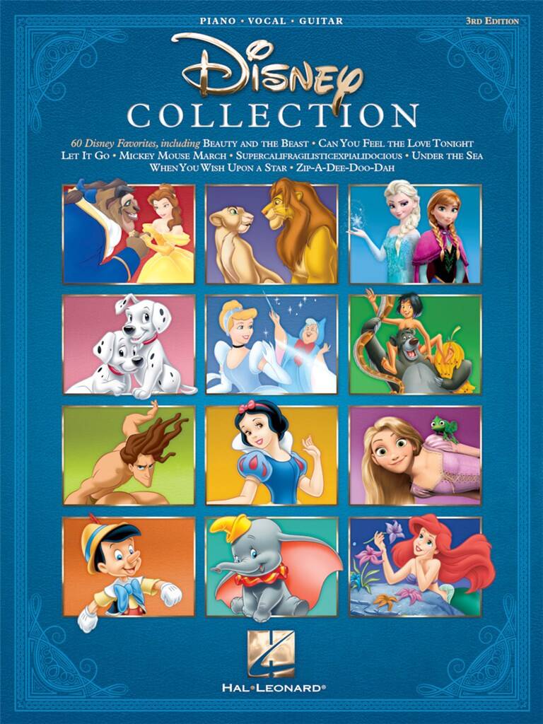 The Disney Collection - 3rd Edition: Piano, Voix & Guitare