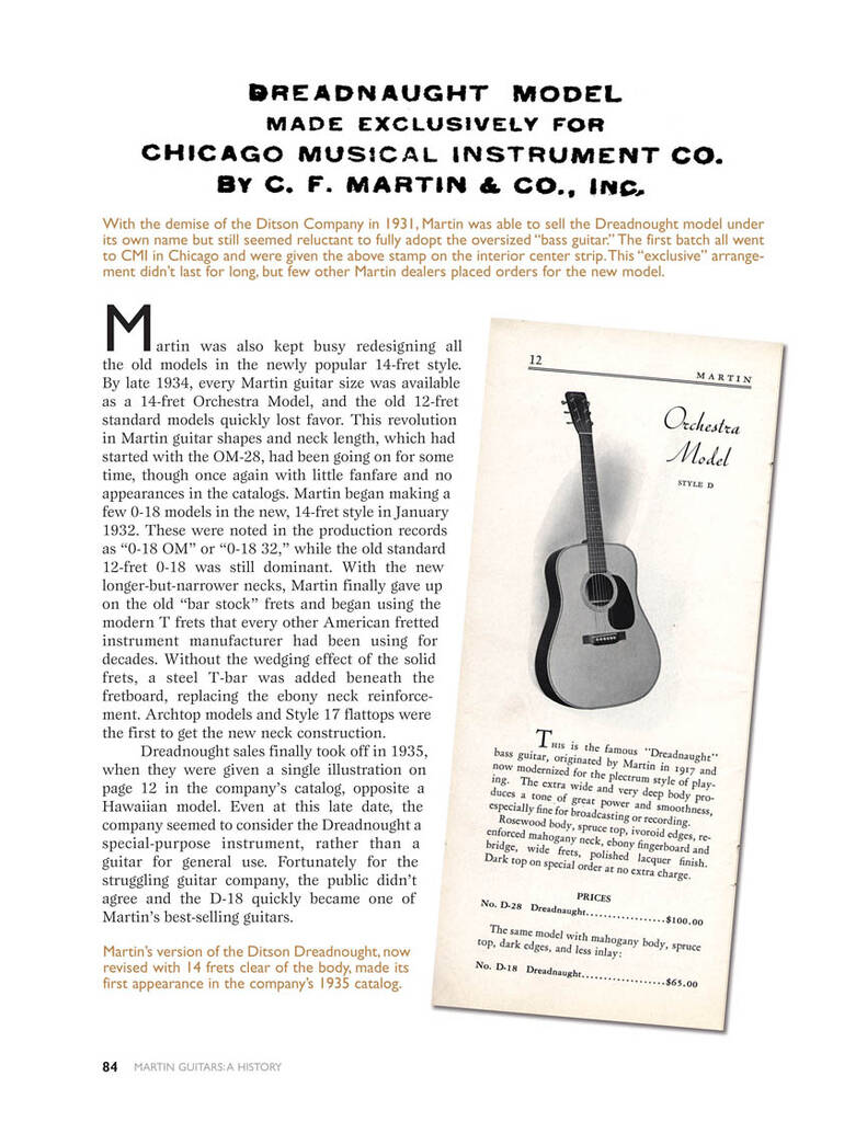 Dick Boak: Martin Guitars: A History