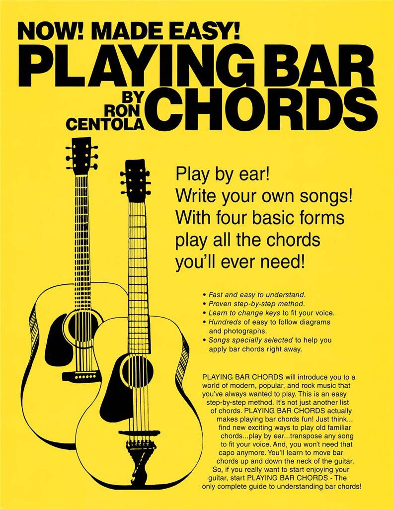 Playing Bar Chords: Solo pour Guitare