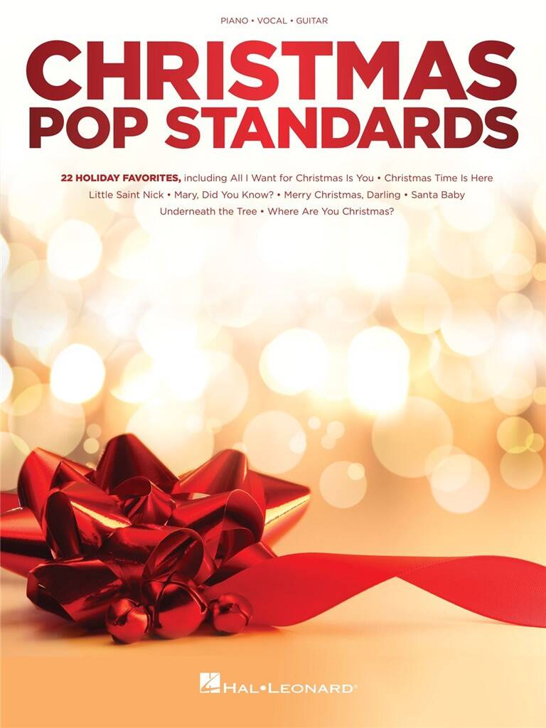 Christmas Pop Standards: Piano, Voix & Guitare