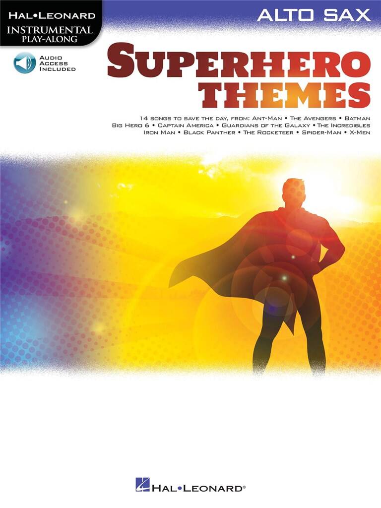 Superhero themes: Saxophone Alto