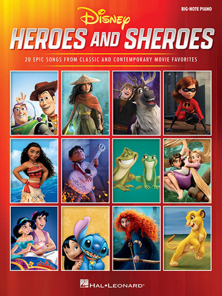 Disney Heroes and Sheroes: Solo de Piano