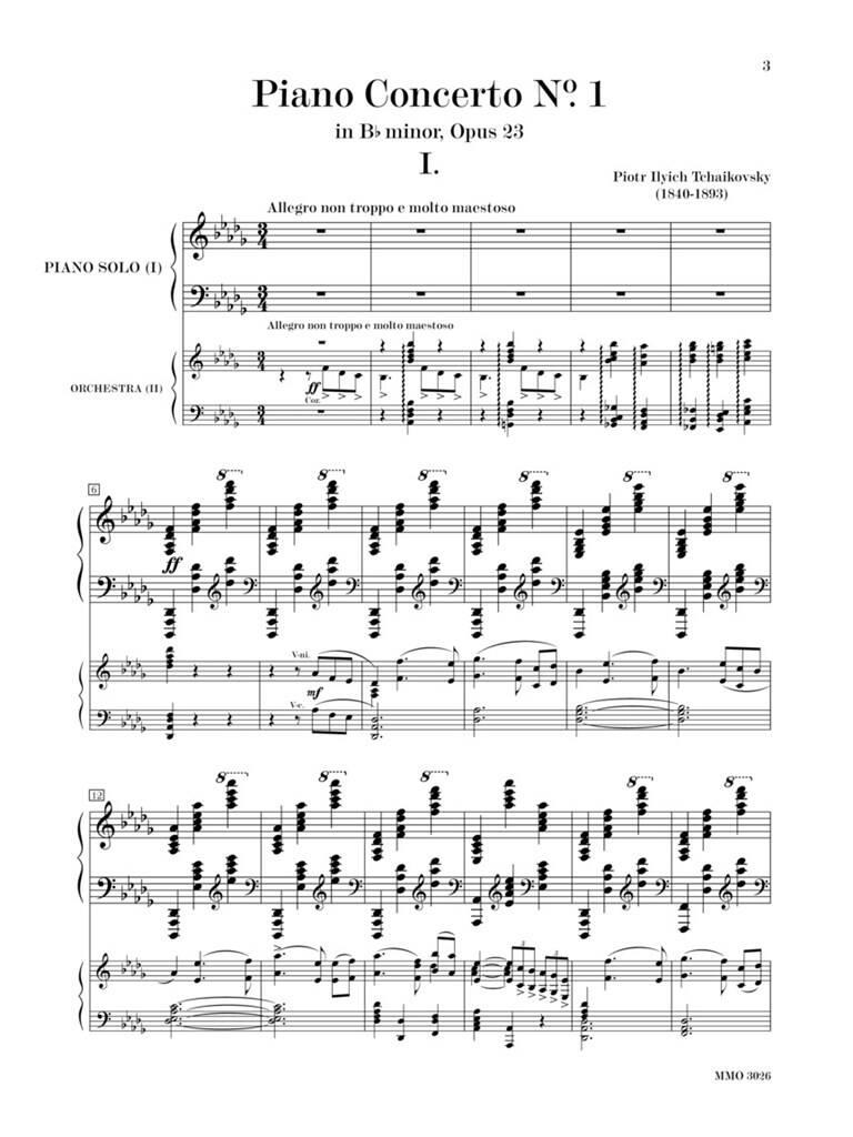 Concerto No. 1 in B-flat Minor, Op. 23: Solo de Piano