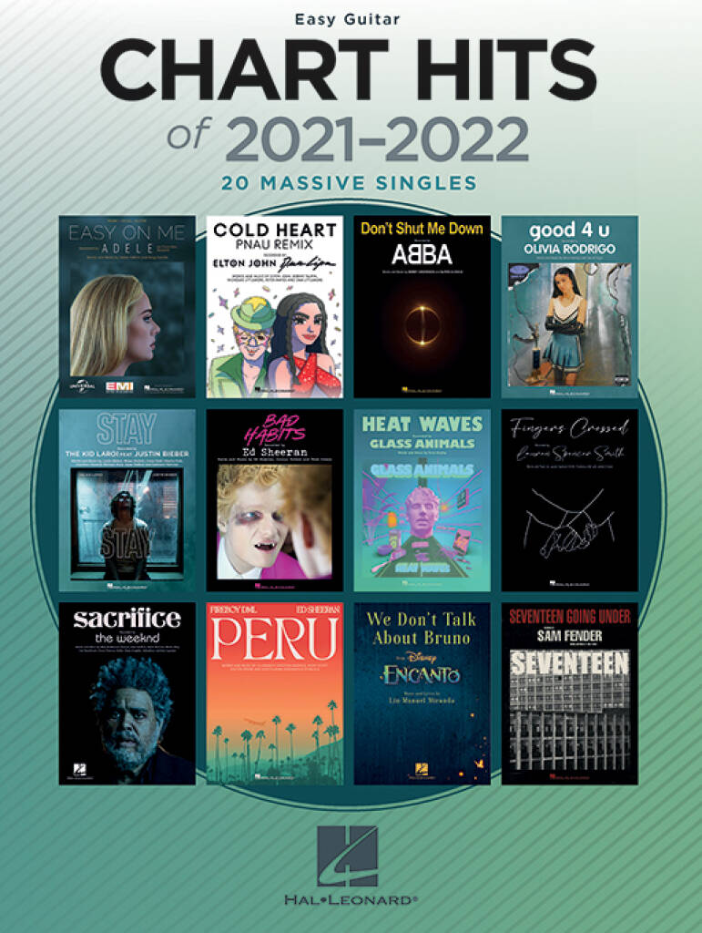 Chart Hits of 2021-2022: Solo pour Guitare