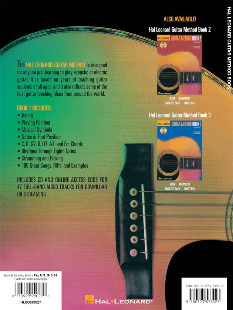 Hal Leonard Guitar Method Book 1 - Second Edition