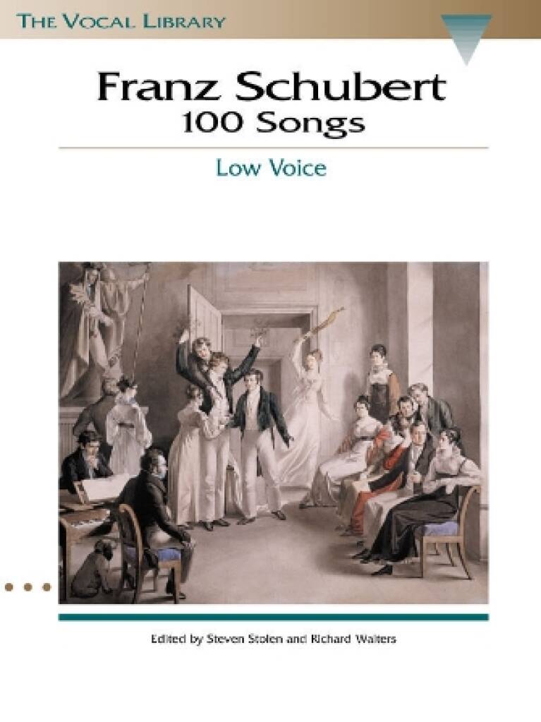 Franz Schubert: 100 Songs - Low Voice: (Arr. Richard Walters): Chant et Piano