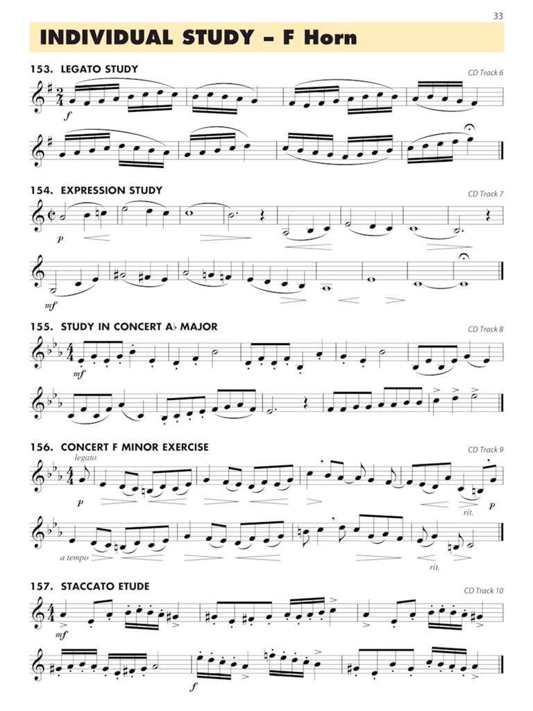 Essential Elements for Band - Book 3 - Horn: Solo pour Cor Français