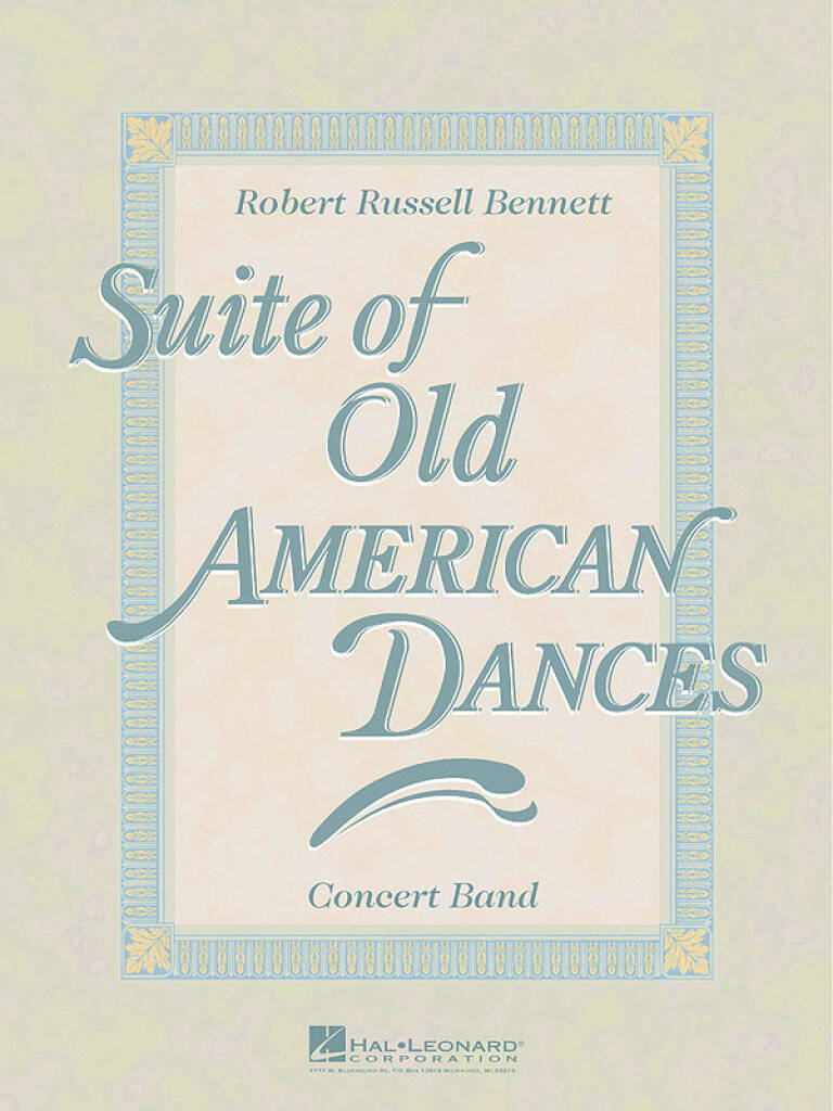 Suite of Old American Dances (Deluxe Edition): Orchestre d'Harmonie