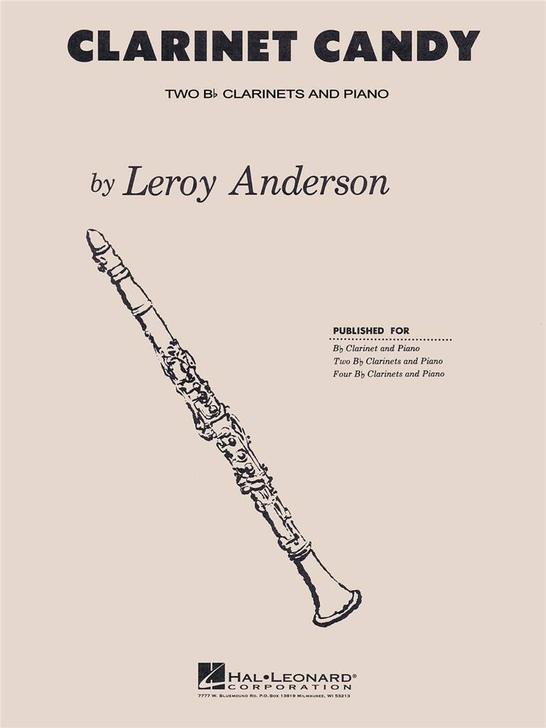 Leroy Anderson: Clarinet Candy: Duo pour Clarinettes