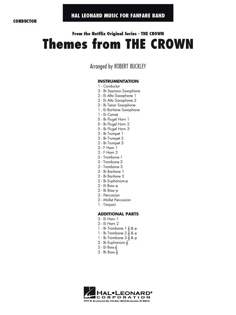 Themes from The Crown: (Arr. Robert Buckley): Fanfare