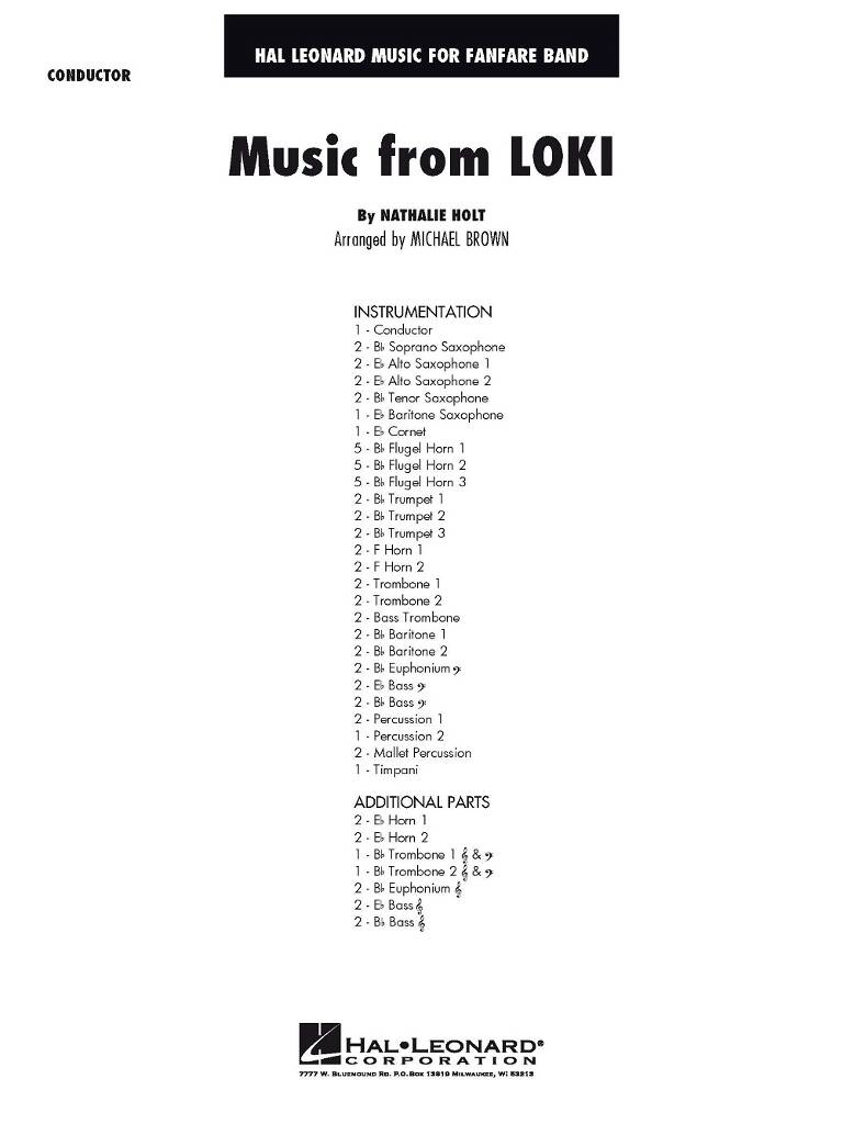 Music from LOKI: (Arr. Michael Brown): Fanfare