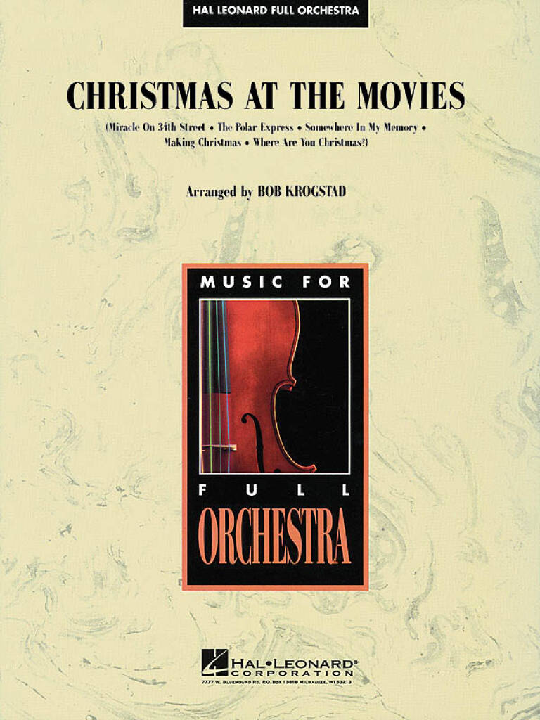 Christmas at the Movies: (Arr. Bob Krogstad): Orchestre Symphonique