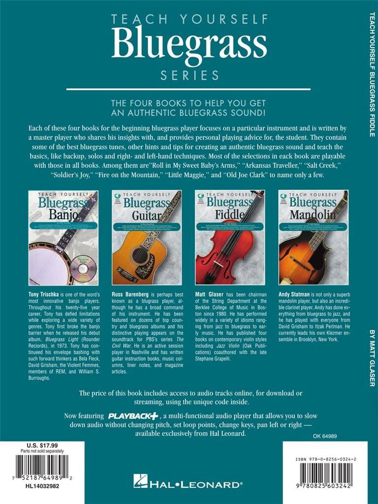 Teach Yourself Bluegrass Fiddle