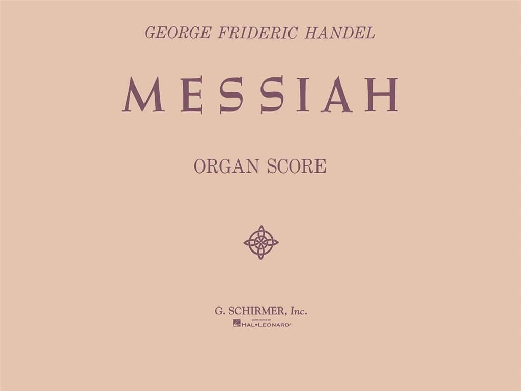 Georg Friedrich Händel: Messiah (Oratorio, 1741): (Arr. W Hutton): Chant et Piano