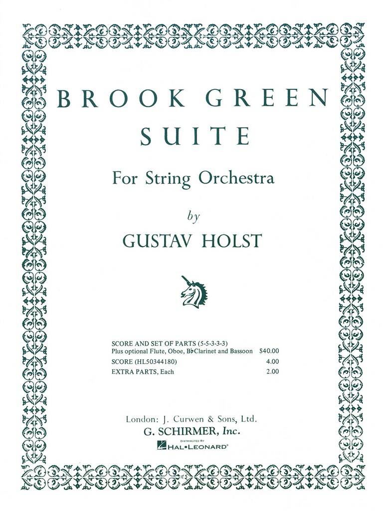 Gustav Holst: Brook Green Suite: Orchestre à Cordes