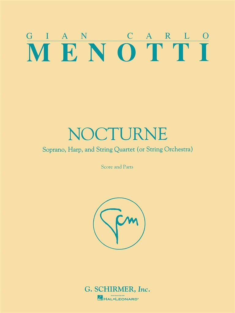 Gian Carlo Menotti: Nocturne Op. 54, No. 4: Chant et Autres Accomp.
