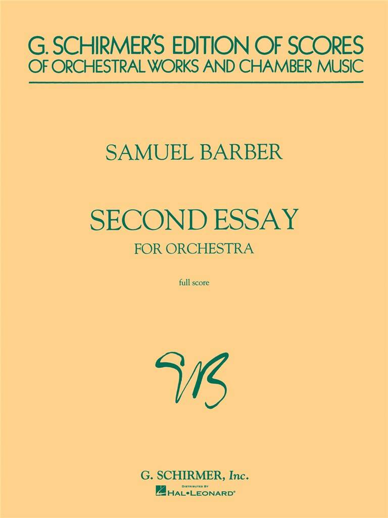 Samuel Barber: Second Essay for Orchestra: Orchestre Symphonique