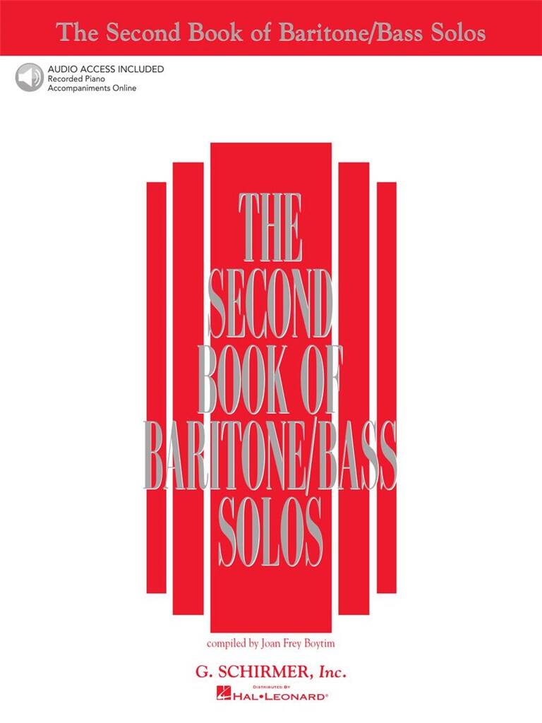 The Second Book of Baritone/Bass Solos: Chant et Piano