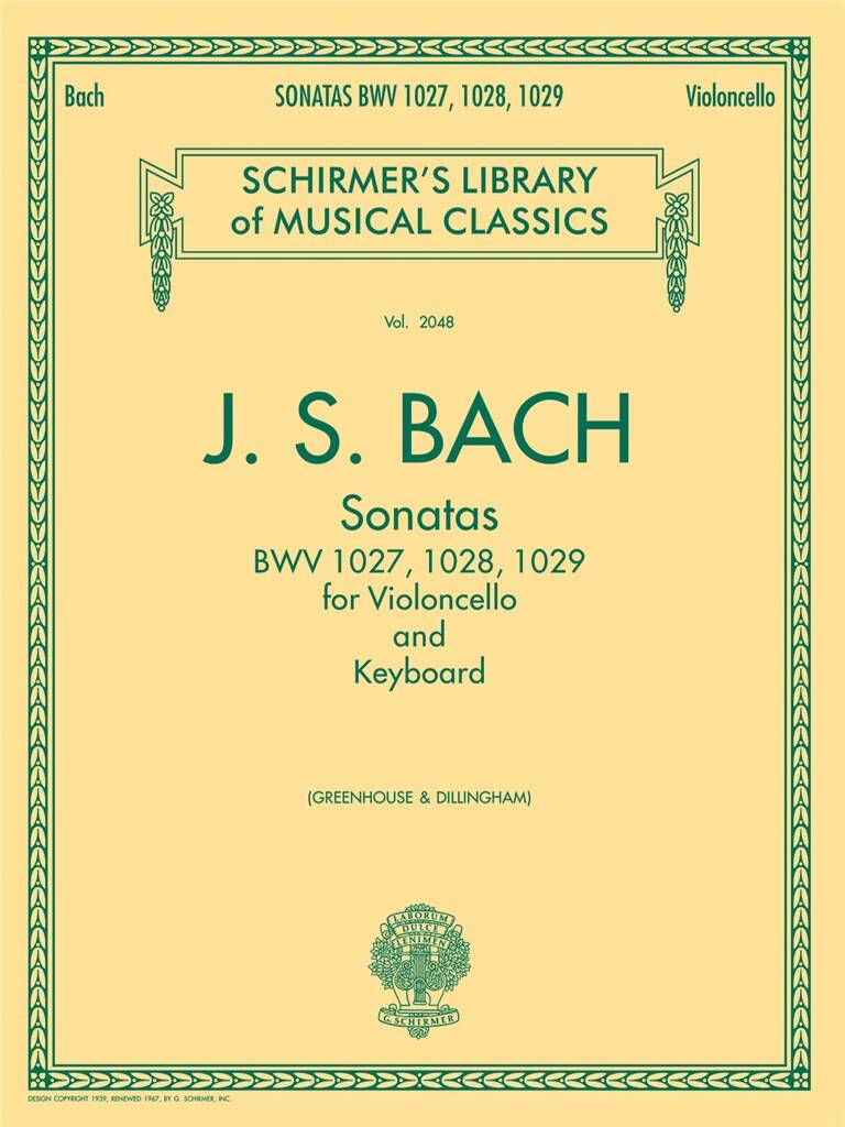 Johann Sebastian Bach: Sonatas For Cello And Keyboard: Violoncelle et Accomp.