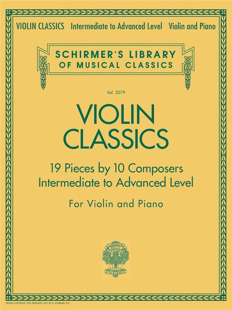 Violin Classics: Violon et Accomp.