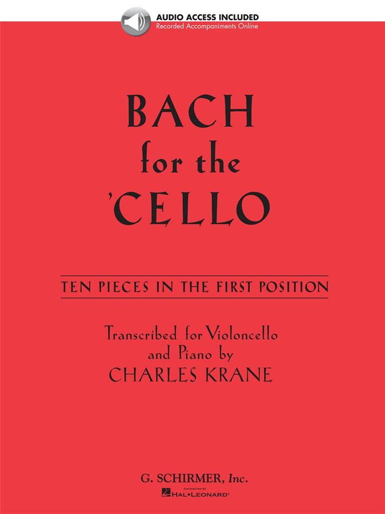 Johann Sebastian Bach: Bach For The Cello - 10 Easy Pieces: Solo pour Violoncelle