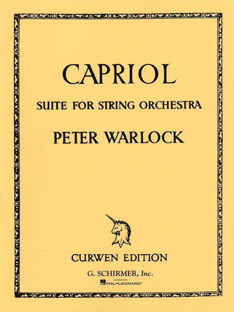 Peter Warlock: Capriol Suite: Orchestre à Cordes
