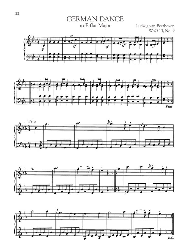Ludwig van Beethoven: Beethoven: Easiest Piano Pieces: Solo de Piano