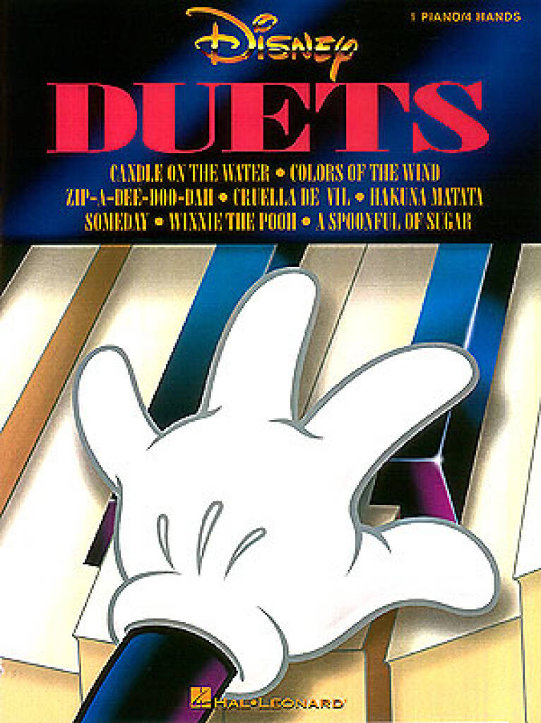 Disney Duets: Piano Quatre Mains