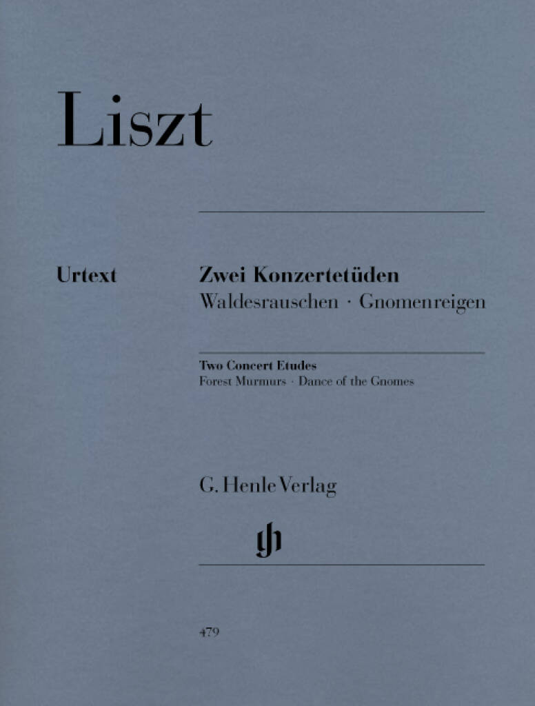 Franz Liszt: Two Concert Etudes: Solo de Piano