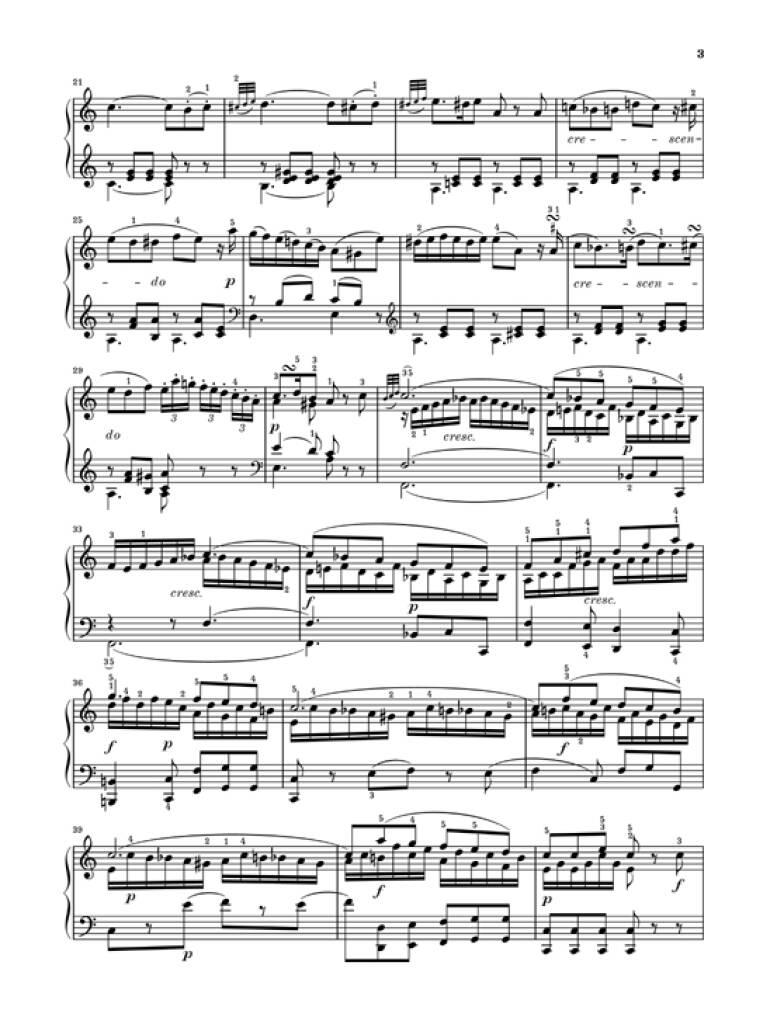 Wolfgang Amadeus Mozart: Rondo A Minor K. 511: Solo de Piano