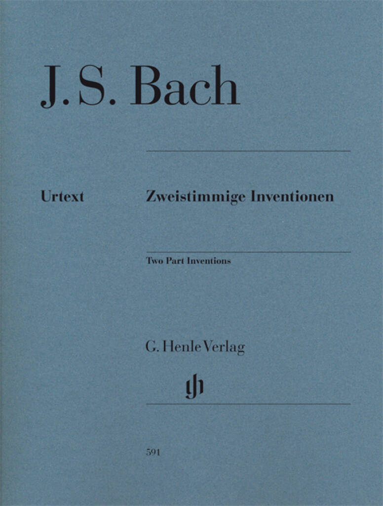 Johann Sebastian Bach: Zweistimmige Inventionen BWV 772-786: Solo de Piano